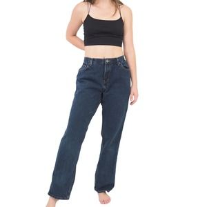 Vintage Straight Leg‎ Baggy Jeans Relaxed Loose Fit -  Approx Size 6/8
